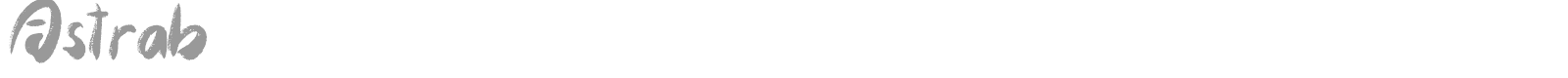 Astrab font preview